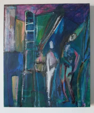 Dipinto su tela 29 x 33 cm