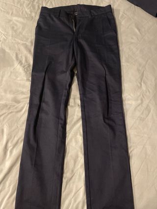 Traje niño azul talla 12