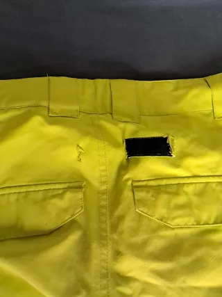 Pantalones de Nieve Verdes y Grises