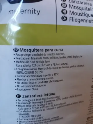 Mosquitera Jané Universal para cuna