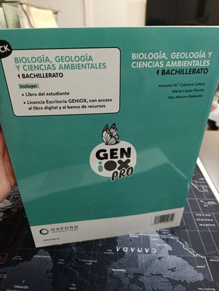 A ESTRENAR, Biología, Geología 1 bachiller Oxford
