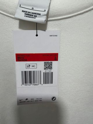 Sudadera Nike Blanca talla L, nueva a estrenar!