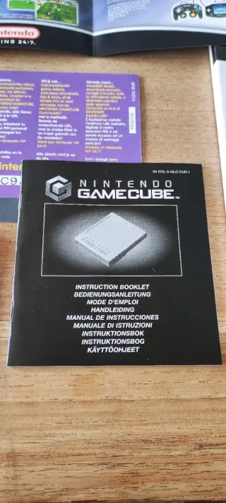 Manual Nintendo GameCube Original