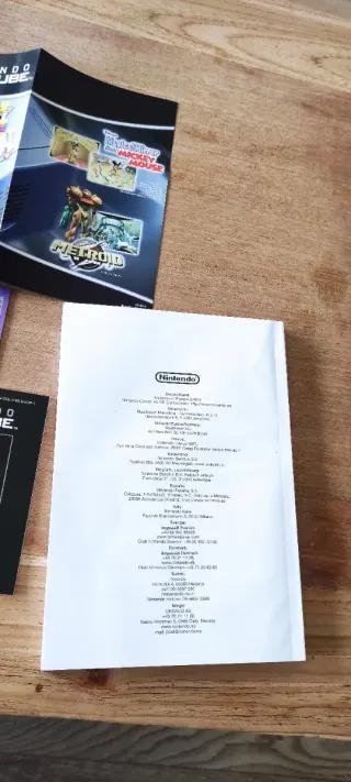 Manual Nintendo GameCube Original