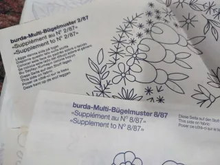 60 Patrones bordado Burda