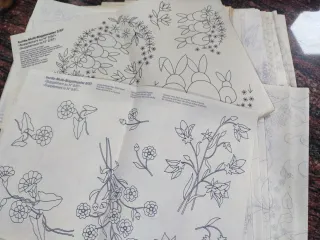 60 Patrones bordado Burda