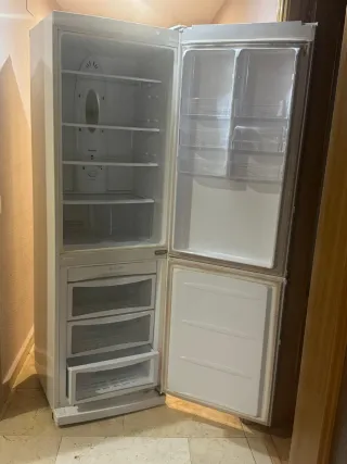 Nevera Combi LG Blanca
