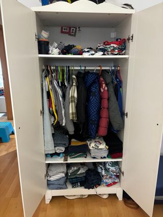 Armario infantil blanco