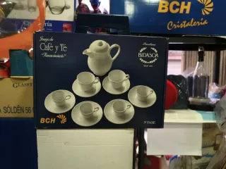 Juego de Café y Té Bidasoa 13 Piezas