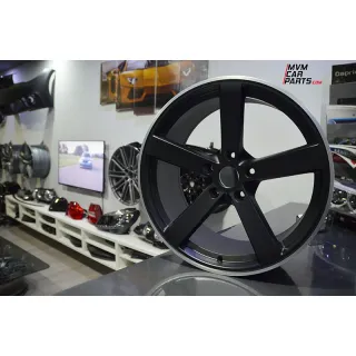 Juego de 4 Llantas 19 Fox MS003 Black Concave BM08