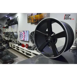 Juego de 4 Llantas 19 Fox MS003 Black Concave BM08