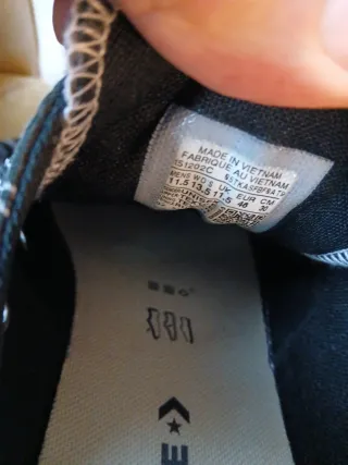 Zapatillas Converse All Star Negras