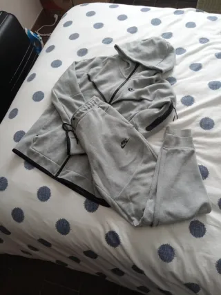 Chándal Nike Tech Maduro Gris Talla S