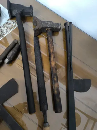 Lote Herramientas Antiguas Hierro