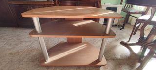Mueble TV madera y metal