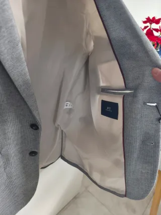 Americana caballero gris talla M