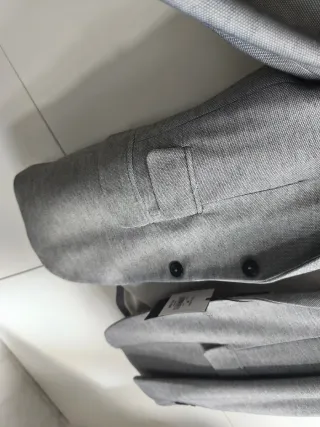 Americana caballero gris talla M