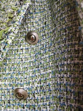 Blazer Zara estampado multicolor