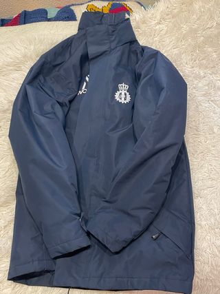 Anorak Real Avilés Azul