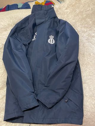 Anorak Real Avilés Azul