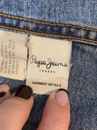 Tejana Pepe Jeans Retro Talla S/M