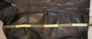 Giacca vera pelle unisex foderata customizzata