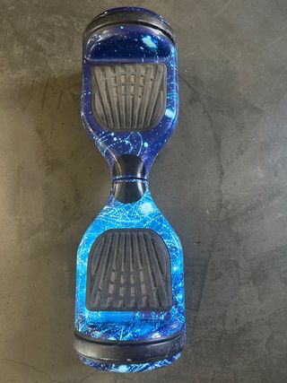 Hoverboard Azul Galaxia