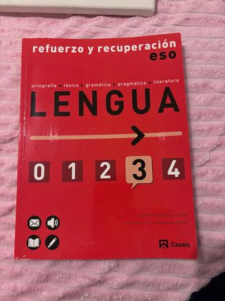 Libro de Lengua ESO Refuerzo y Recuperación