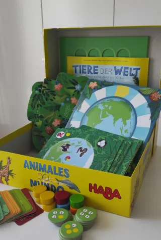 Juego de mesa Animales del Mundo HABA