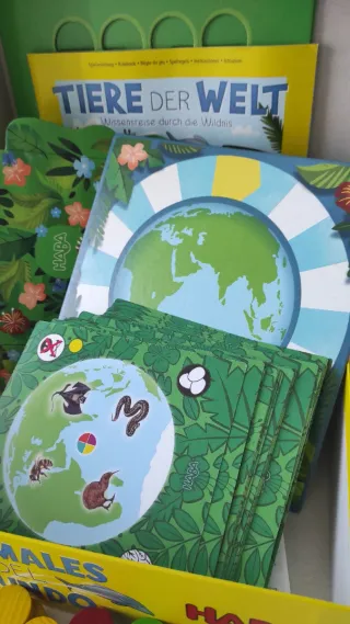 Juego de mesa Animales del Mundo HABA