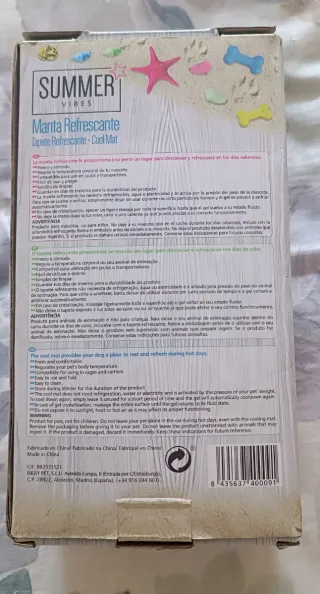 Manta Refrescante para Gatos