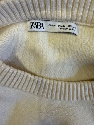 Jersey blanco de punto