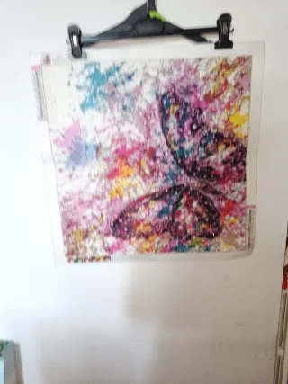 Diamond painting farfalla 50x50