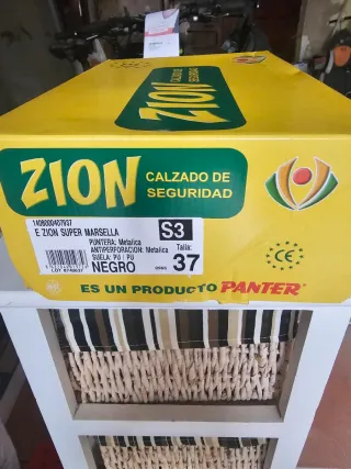 Botas de seguridad mujer negras