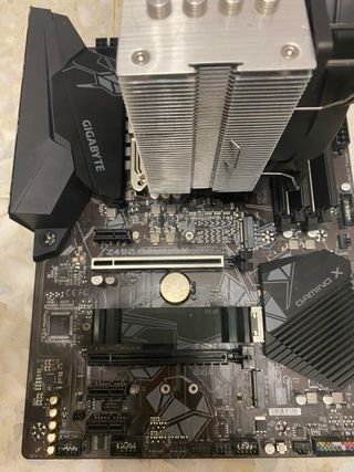 Placa Base Z490 Gaming+ i7 10700+ 16gb ddr4 (2x8)