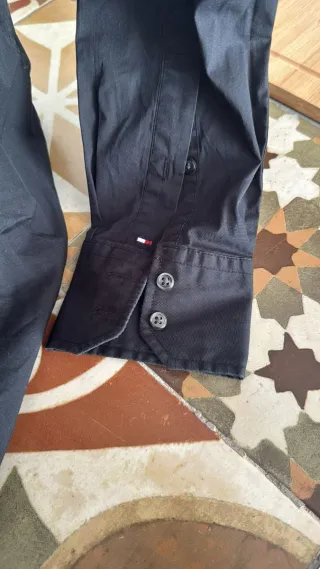 Camisa Tommy Hilfiger Negra Talla S