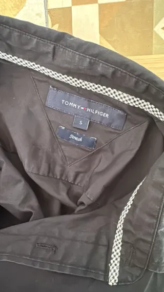 Camisa Tommy Hilfiger Negra Talla S