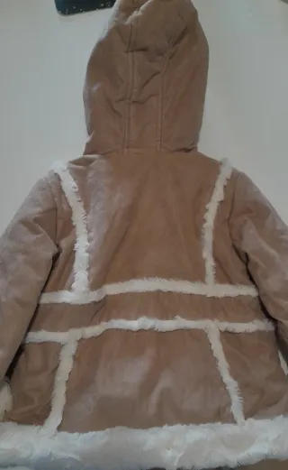 Chaqueta niña 1 año peluche