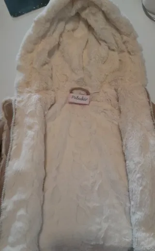 Chaqueta niña 1 año peluche