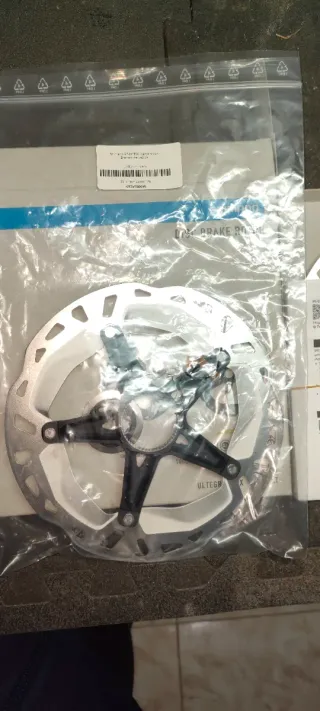 2 Discos Freno Shimano XT MT800 Center Lock