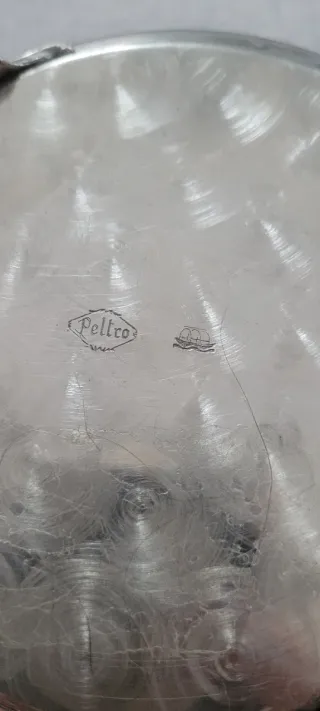 Ciotolina vintage peltro