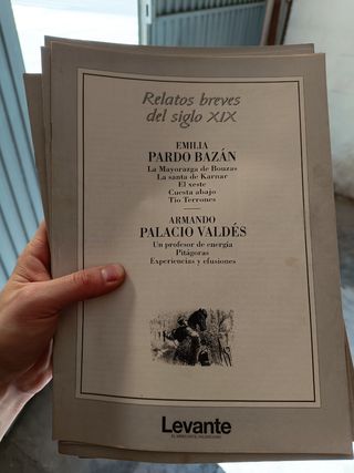 Coleccion de relatos breves del siglo XIX