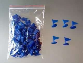 Risiko ! ricambi completi blu gioco vintage EG