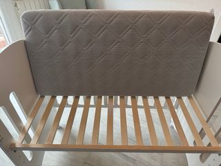 Cuna bebé osito y colchón