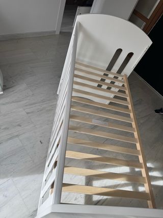 Cuna bebé osito y colchón