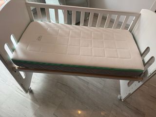 Cuna bebé osito y colchón