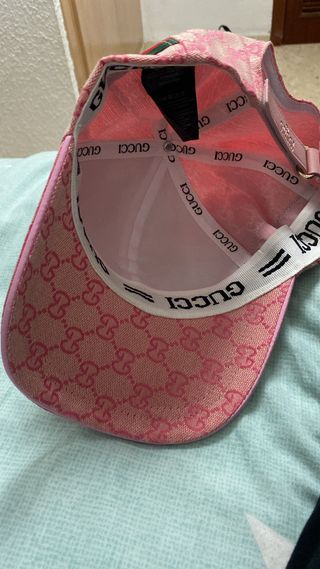 Berretto Gucci Rosa GG