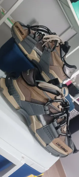 Dolce & Gabbana Zapatillas Marrón/Gris