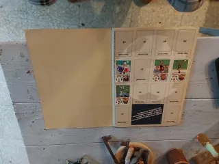 Liga 83-84 1ª División Libro Cromos