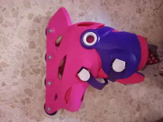 Patines Decathlon Talla 28-30 Rosa/Morado